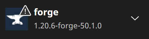 Forge の起動構成